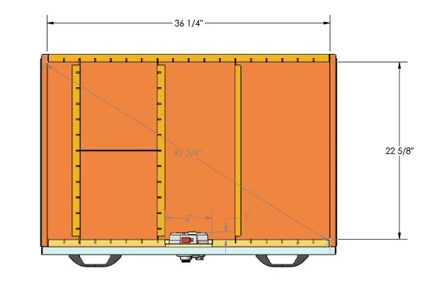 Secure Aluminum Drawer with Lock - D and R Electronics