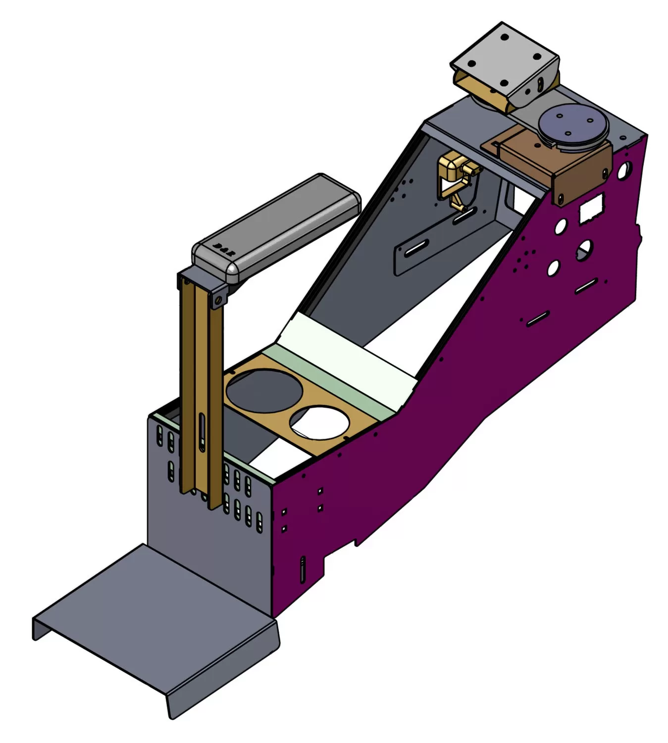 Ergonomic Armrest Console - D and R Electronics