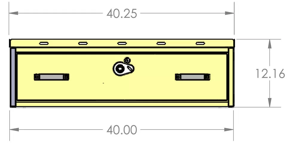 Single Cabinet with Lock - D and R Electronics