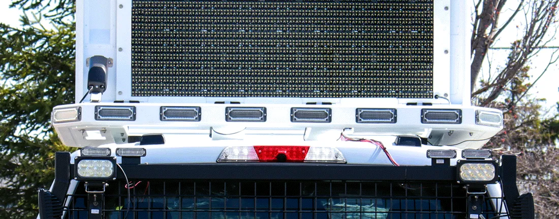 High-Intensity LED Lightbar - Full Color - D and R Electronics